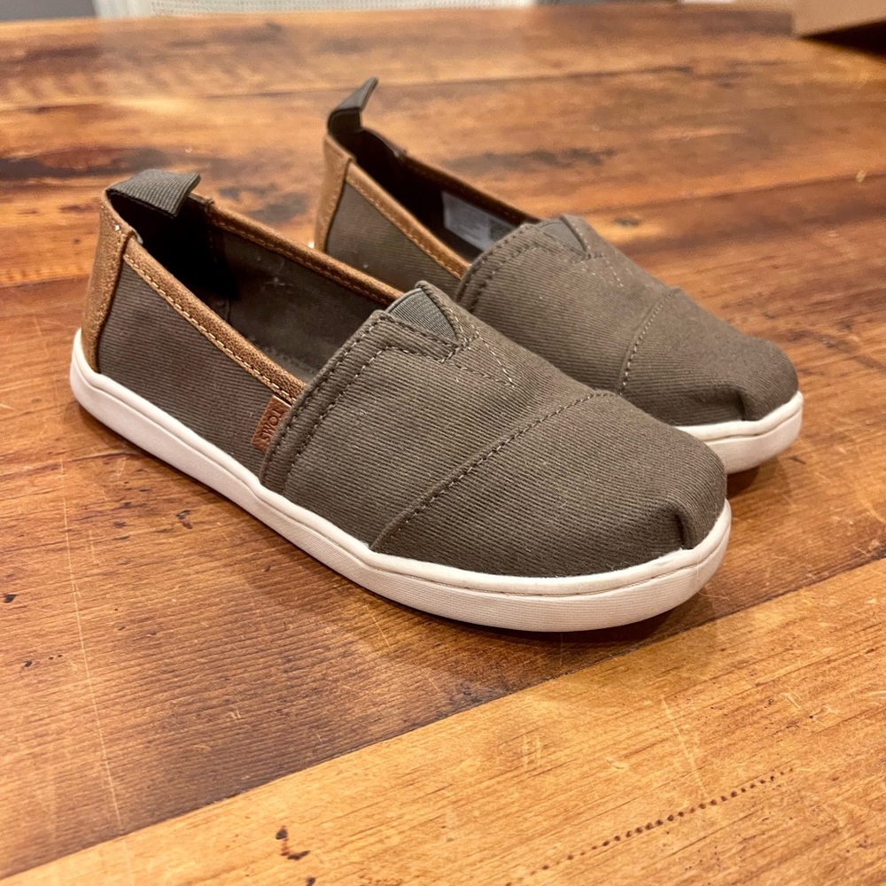 TOMS Vintage Twill Kids Shoe